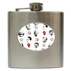 Communist Leaders Hip Flask (6 Oz) by Valentinaart
