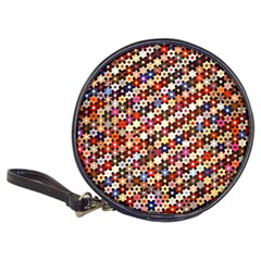 Mosaic Pattern Quilt Pattern Classic 20-cd Wallet by paulaoliveiradesign