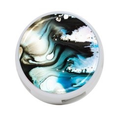 Abstract Painting Background Modern 4-port Usb Hub (one Side) by Nexatart