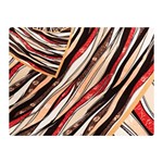 Fabric Texture Color Pattern Double Sided Flano Blanket (Mini)  35 x27  Blanket Front