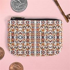 Multicolored Geometric Pattern  Mini Coin Purses by dflcprints