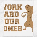 Work Hard Your Bones Canvas 11  x 14   10.95 x13.48  Canvas - 1