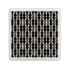 Wavy Stripes Pattern Memory Card Reader (square)  by dflcprints