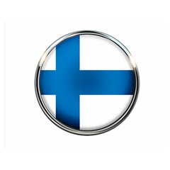 Finland Country Flag Countries Double Sided Flano Blanket (medium)  by Nexatart