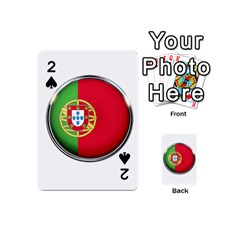 Portugal Flag Country Nation Playing Cards 54 (mini)  by Nexatart