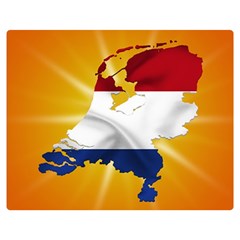 Holland Country Nation Netherlands Flag Double Sided Flano Blanket (medium)  by Nexatart