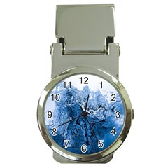Water Nature Background Abstract Money Clip Watches by Nexatart