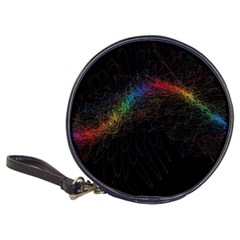 Background Light Glow Lines Colors Classic 20-cd Wallets by Nexatart