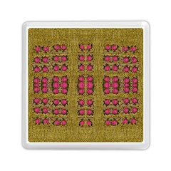 Bloom In Gold Shine And You Shall Be Strong Memory Card Reader (square)  by pepitasart