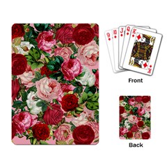 Rose Bushes Playing Card by snowwhitegirl