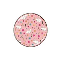Easter Bunny  Hat Clip Ball Marker (10 Pack) by Valentinaart