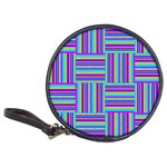 Geometric Textile Texture Surface Classic 20-CD Wallets Front