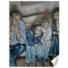 The Nobodies Canvas 36  X 48   by redmaidenart