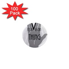 It s A Vulcan Thing 1  Mini Magnets (100 Pack)  by Howtobead