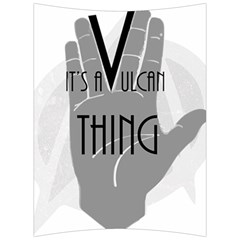 It s A Vulcan Thing Back Support Cushion by Howtobead