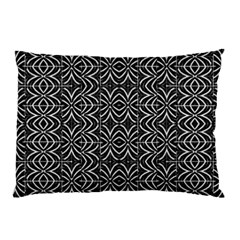 Black And White Tribal Print Pillow Case (two Sides) by dflcprints
