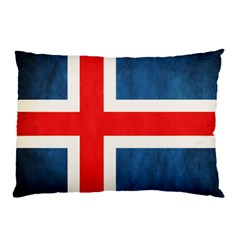 Iceland Flag Pillow Case (two Sides) by Valentinaart