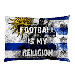 Football Is My Religion Pillow Case by Valentinaart