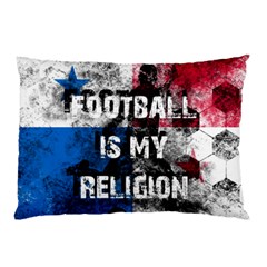 Football Is My Religion Pillow Case by Valentinaart