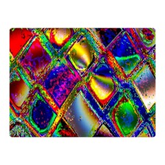 Abstract Digital Art Double Sided Flano Blanket (mini)  by Sapixe