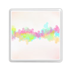 Abstract Color Pattern Colorful Memory Card Reader (square)  by Sapixe