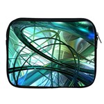 Abstract Apple iPad 2/3/4 Zipper Cases Front