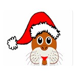 Child Of Artemis Christmas Animal Clipart Double Sided Flano Blanket (Large)  80 x60  Blanket Front