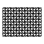 Grid Pattern Background Geometric Double Sided Flano Blanket (Mini)  35 x27  Blanket Front