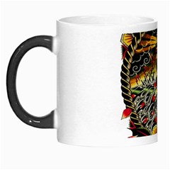 Tattoo Art Print Traditional Artwork Lighthouse Wave Morph Mugs by Sapixe