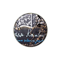 Dscf1638 - Written Poems Hat Clip Ball Marker by bestdesignintheworld