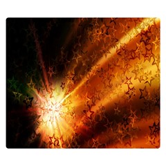 Star Sky Graphic Night Background Double Sided Flano Blanket (small)  by Sapixe