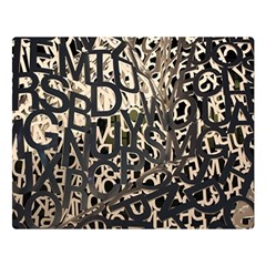 Pattern Design Texture Wallpaper Double Sided Flano Blanket (large)  by Sapixe