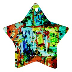 Birds   Caged And Free Ornament (star) by bestdesignintheworld