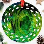 One Minute Egg 5 Ornament (Round Filigree) Front