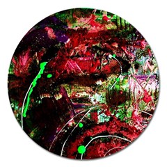 Bloody Coffee 2 Magnet 5  (round) by bestdesignintheworld