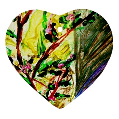 House Will Be Buit 4 Heart Ornament (two Sides) by bestdesignintheworld