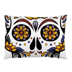 Sugar Skull Pillow Case by StarvingArtisan