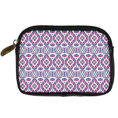 Colorful Folk Pattern Digital Camera Cases by dflcprints