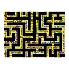 Mindset Stimulus Response Emotion Double Sided Flano Blanket (mini)  by Sapixe