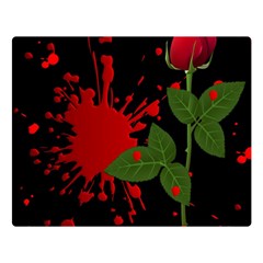 Background Texture Stain Double Sided Flano Blanket (large)  by Sapixe
