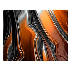Fractal Structure Mathematics Double Sided Flano Blanket (large)  by Sapixe