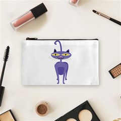 Cat Clipart Animal Cartoon Pet Cosmetic Bag (small)  by Sapixe