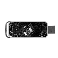 Technoid Future Robot Science Portable Usb Flash (two Sides) by Sapixe