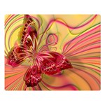 Arrangement Butterfly Aesthetics Double Sided Flano Blanket (Large)  80 x60  Blanket Front