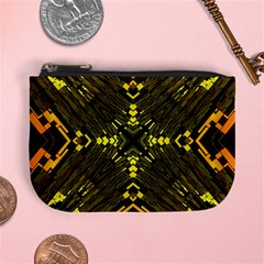 Abstract Glow Kaleidoscopic Light Mini Coin Purses by Sapixe