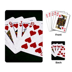 Poker Hands   Royal Flush Hearts Playing Card by FunnyCow