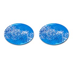 Blue Balloons In The Sky Cufflinks (oval) by FunnyCow