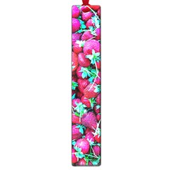 Pile Of Red Strawberries Large Book Marks by FunnyCow