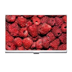 Red Raspberries Business Card Holders by FunnyCow
