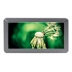 Dandelion Flower Green Chief Memory Card Reader (mini) by FunnyCow